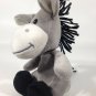 Bobble Head Gray Donkey Plush Sears Hoffman Estates Stuffed Grey Animal 6" Toy