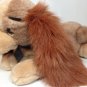 Disney Lady & the Tramp Cocker Spaniel Dog Lady RARE Brown Plush Lying 15"
