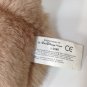 Disney Lady & the Tramp Cocker Spaniel Dog Lady RARE Brown Plush Lying 15"