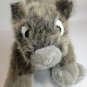Gray Squirrel Soft Fluffy Tail Life Like Plush Toy Grey Furry Stuffed Animal 9"