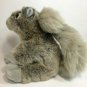 Gray Squirrel Soft Fluffy Tail Life Like Plush Toy Grey Furry Stuffed Animal 9"