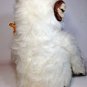 White Ape Gorilla Monkey Goffa Plush Mother & Baby Large Furry Animal 15" Tag