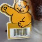 White Ape Gorilla Monkey Goffa Plush Mother & Baby Large Furry Animal 15" Tag