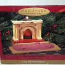 Hallmark Bearingers Flickering Lighted Fireplace 1993 Christmas Ornament