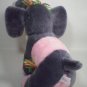 Pink Ears ELEPHANT Stuffed Plush Vintage Soft Things 18" Gray Grey White Tusks