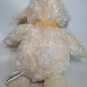 Commonwealth Plush Lamb Sheep Ewe Cream Gold Sheer Organza Bow 11" Stuffed Toy