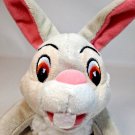 Disney Thumper Bunny Rabbit Plush Beanie Bean Bag Grey Stuffed Toy Animal 8" Disney Thumper Bunny Rabbit Plush Beanie Bean Bag Grey Stuffed Toy Animal 8"