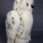 White Spotted Owl Plush Bird Stuffed Animal House 9" Soft Toy