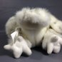 White Spotted Owl Plush Bird Stuffed Animal House 9" Soft Toy