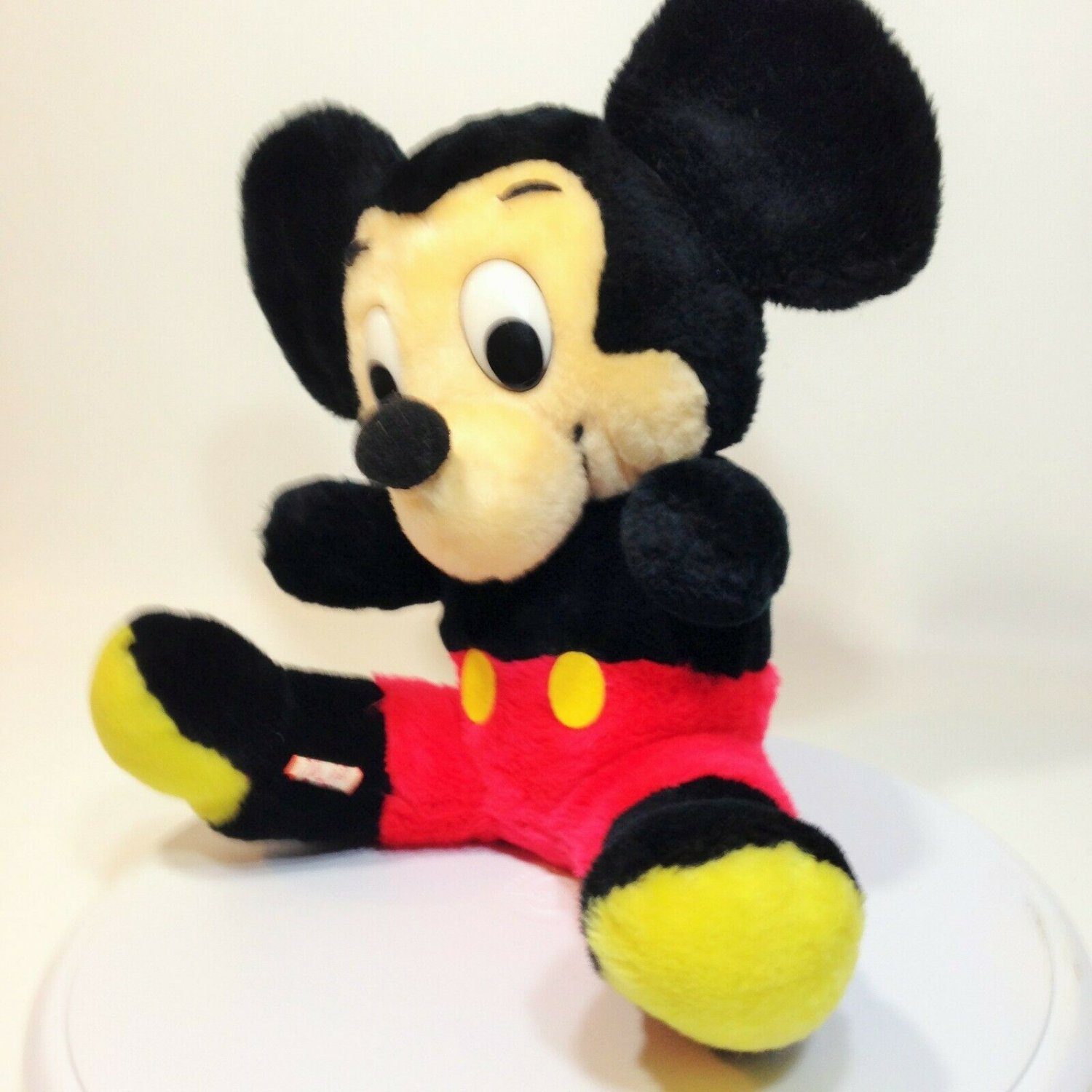 vintage mickey mouse stuffed doll