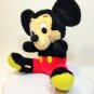 Vintage Disney MICKEY MOUSE Plush Stuffed Animal Doll Korea 13"