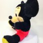 Vintage Disney MICKEY MOUSE Plush Stuffed Animal Doll Korea 13"