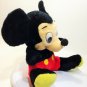 Vintage Disney MICKEY MOUSE Plush Stuffed Animal Doll Korea 13"