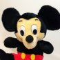 Vintage Disney MICKEY MOUSE Plush Stuffed Animal Doll Korea 13"