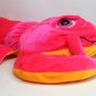 Goffa Red Lobster Plush Soft Toy Stuffed Animal Orange Crab Big Pink Eyes 20"
