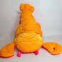 Goffa Red Lobster Plush Soft Toy Stuffed Animal Orange Crab Big Pink Eyes 20"
