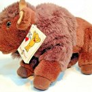 Mary Meyer Bison Buffalo Plush Gruffalo Brown Stuffed Animal RARE 1991 Toy 10"