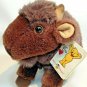 Mary Meyer Bison Buffalo Plush Gruffalo Brown Stuffed Animal RARE 1991 Toy 10"