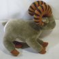 Plush RAM Sugarloaf Creations Grey Gray Stuffed Animal Toy Sugar Loaf 12" Bull