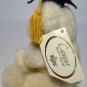 Russ Teddy Bear Plush Caress Soft Pets Cream White Graduation Congratulations