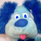 Goffa Vintage Plush Blue Dog Puppy Pooch 16" inch Stuffed Animal Hound Bow Tie