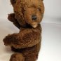 Dakin Grizzly Bear RARE Plush Jointed Chocolate Brown Stuffed Animal 12" Toy