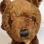 Dakin Grizzly Bear RARE Plush Jointed Chocolate Brown Stuffed Animal 12" Toy