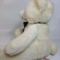Russ SNOWTOP Teddy Bear Plush Rosey Cheeks Korean K-02 White Stuffed Animal 9"