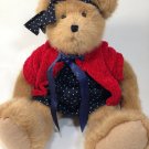 Boyds Bear Heart To Heart Brooke Brown Stuffed Animal Collection Red Heart Paw