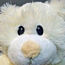 Russ Berrie Teddy Bear Plush Bless This Little One White Cream Stuffed Animal