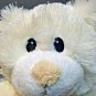 Russ Berrie Teddy Bear Plush Bless This Little One White Cream Stuffed Animal