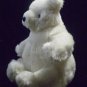 Sea World Polar Bear Plush Teddy White Pot Belly Bean Bag Stuffed Animal Toy 8"