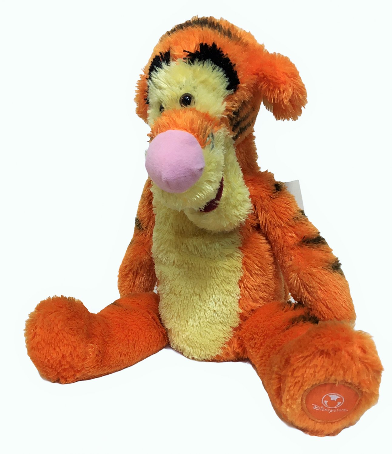Disney Core Tigger Plush Shaggy Fuzzy Winnie Pooh Tiger Stuffed Animal Toy 15"