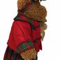 RARE Dan Dee Momma Bear & Cub Plush Hugging Christmas Holiday HTF Pom Pom Hat