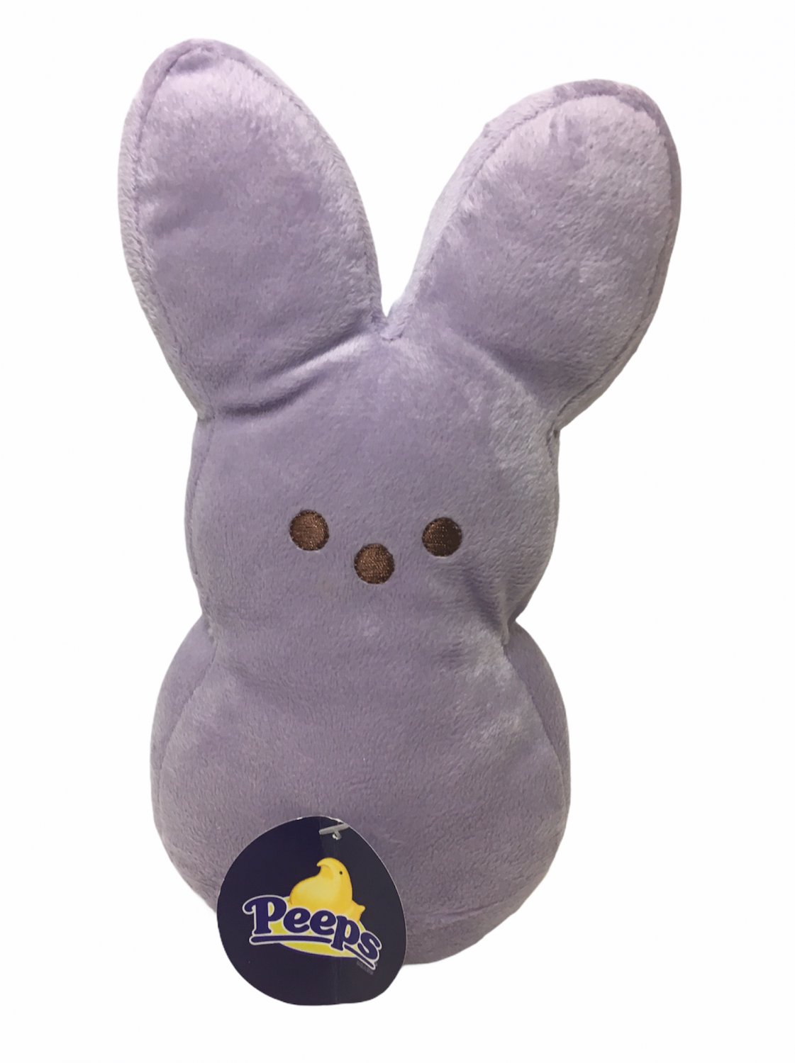 Peeps Plush Bunny Rabbit Lilac Lavender Stuffed Animal Just Born 9" TAG