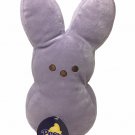Peeps Plush Bunny Rabbit Lilac Lavender Stuffed Animal Just Born 9" TAG