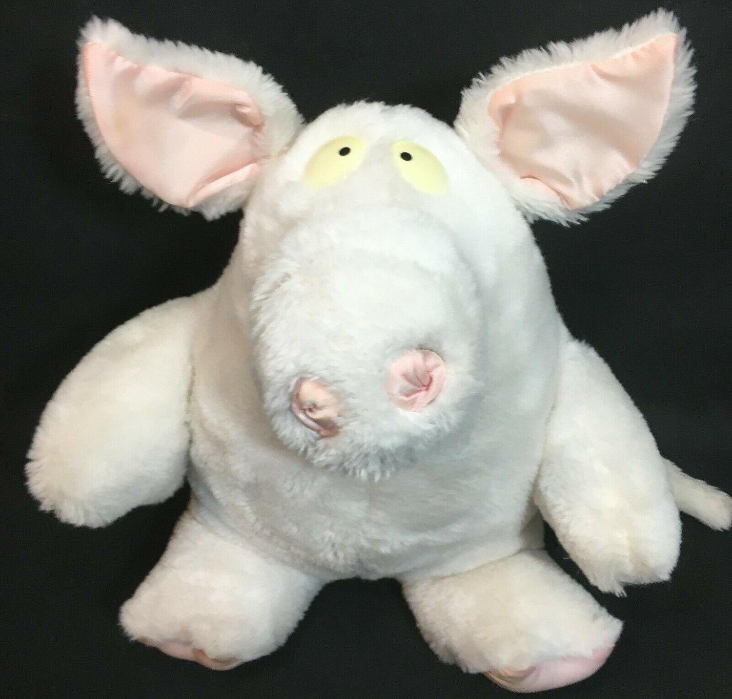 Albert Einswein Pig Plush RARE Sandra Boynton Vintage 1985 Stuffed Animal Toy