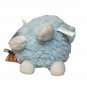 Eden Toys Lamb Sheep Blue Plush Stuffed Animal Vintage Bell Baby Toy Bow 7"