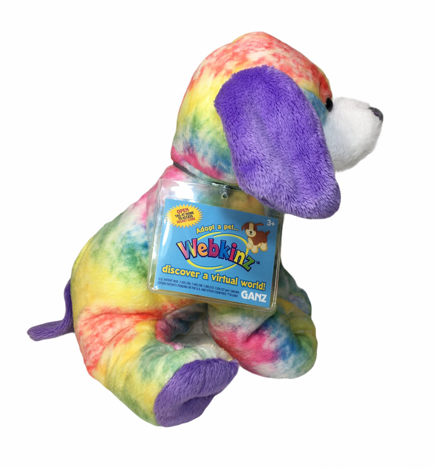 webkinz tie dyed puppy