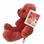 Avon Plush Teddy Bear 100th Anniversary Orange Musical Talking Stuffed Animal