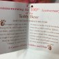 Avon Plush Teddy Bear 100th Anniversary Orange Musical Talking Stuffed Animal