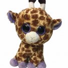 TY Beanie Boos SAFARI Giraffe Plush SOLID Purple Eyes 9" inch Stuffed Animal TY Beanie Boos SAFARI Giraffe Plush SOLID Purple Eyes 9" inch Stuffed Animal