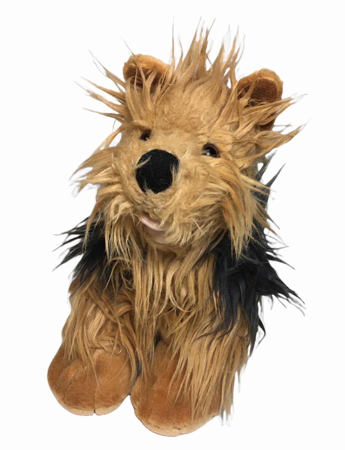 Build A Bear Yorkie Yorkshire Terrier Dog Stuffed Plush Brown Black Shaggy Puppy