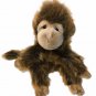 Ty Buddy Cha Cha Monkey Plush 1998 TY Buddies Brown Beanie Stuffed Animal 10in.