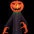 Gemmy Pumpkin Scarecrow Halloween 9' FT. TALL Grim Reaper Airblown Inflatable