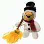Disney Mini Bean Bag Snowman Pooh Exclusive Plush Beanie Snow Costume TAGS 8"