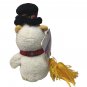 Disney Mini Bean Bag Snowman Pooh Exclusive Plush Beanie Snow Costume TAGS 8"