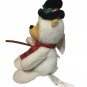 Disney Mini Bean Bag Snowman Pooh Exclusive Plush Beanie Snow Costume TAGS 8"