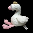 Carters Princess White Swan Baby Soft Plush Toy Stuffed Animal 10" Fairies