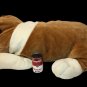 SHAR PEI Plush JUMBO Dog HUGE Giant Stuffed Animal Sharpei Wrinkle Puppy 3 FEET